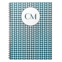 Flores de Art Nouveau en azul