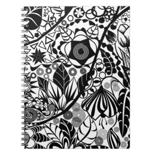 Cuaderno Flores de arte