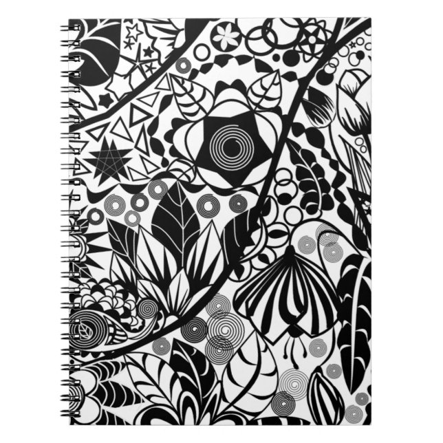 Cuaderno Flores de arte (Frente)