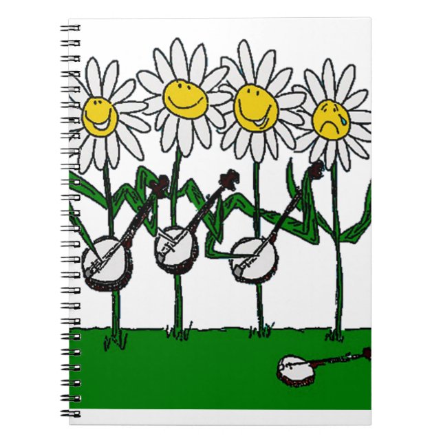 Cuaderno Flores de banjo (Frente)