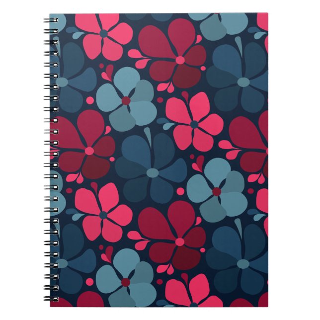 Cuaderno flores de boho (Frente)