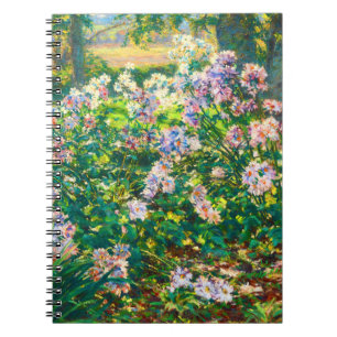 Cuaderno Flores de bonito de época ilustracion de flores de