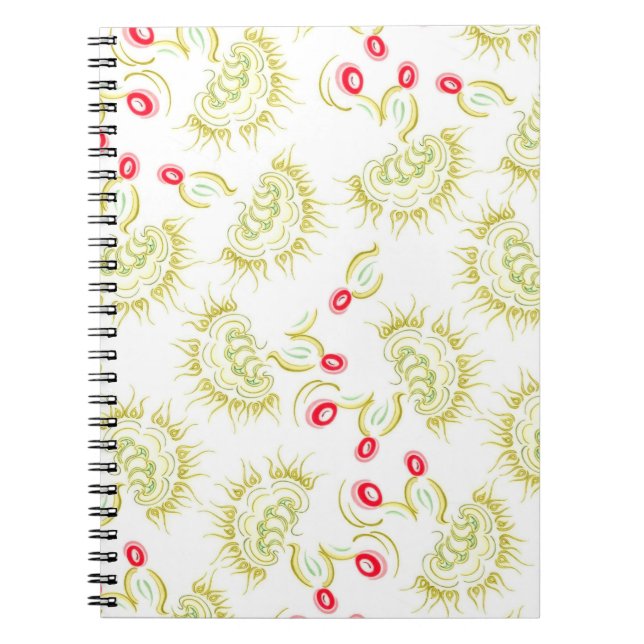 Cuaderno flores de cactus (Frente)