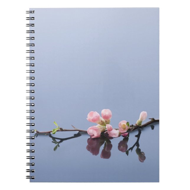 Cuaderno Flores de cerezo en el agua (Frente)