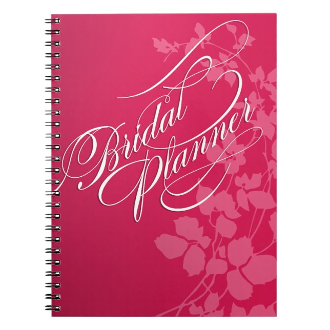 Cuaderno Flores de cerezo que casan rosa del fuschia el | (Frente)