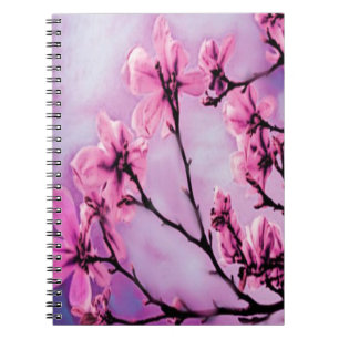 Cuaderno Flores de cerezo rosadas