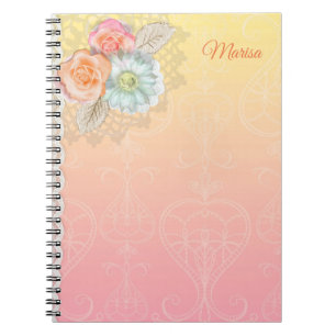 Cuaderno Flores de colores