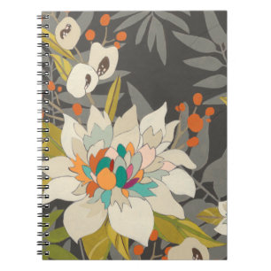 Cuaderno Flores de contraluz tropicales