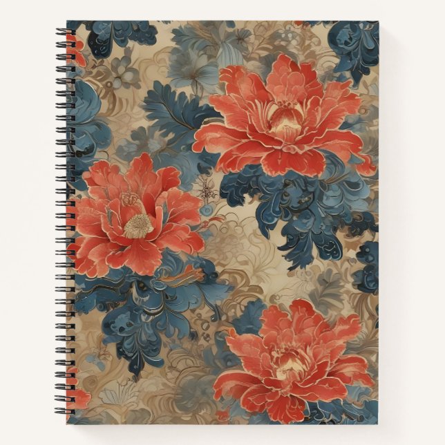 Cuaderno Flores de Coral (Anverso)