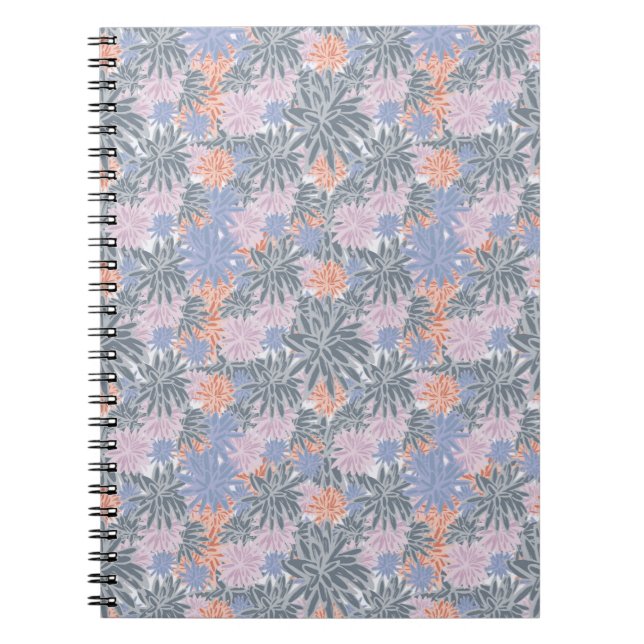 Cuaderno Flores de Dahlias (Frente)