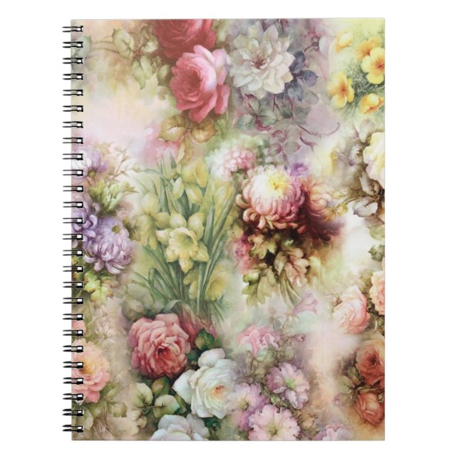Cuaderno Flores de época (Frente)