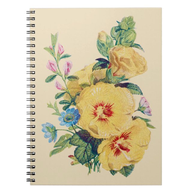 Cuaderno Flores de época II (Frente)