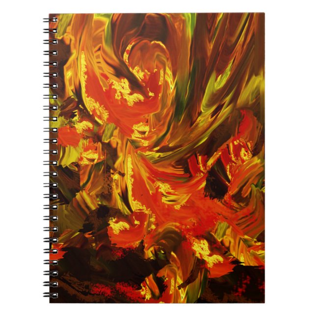 Cuaderno Flores de fantasía (Frente)