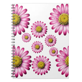 Cuaderno Flores de Gérbera
