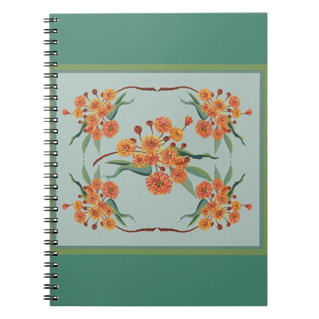 Cuaderno Flores de gulos de Australia (Frente)