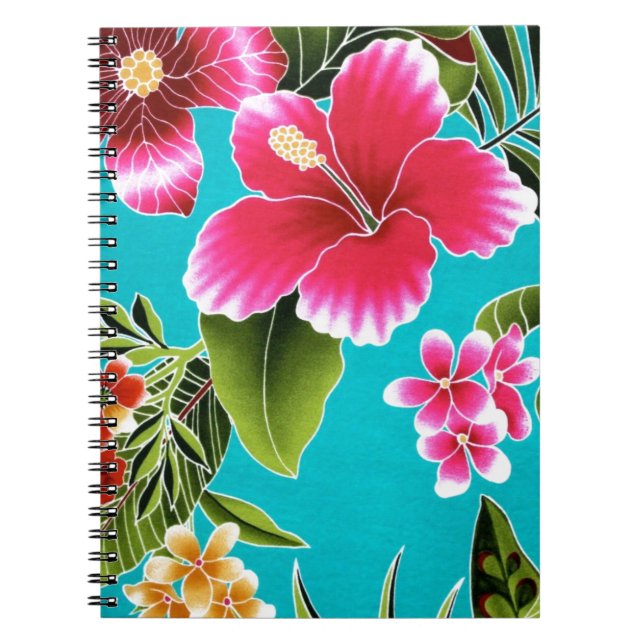 Cuaderno Flores de Hawái (Frente)