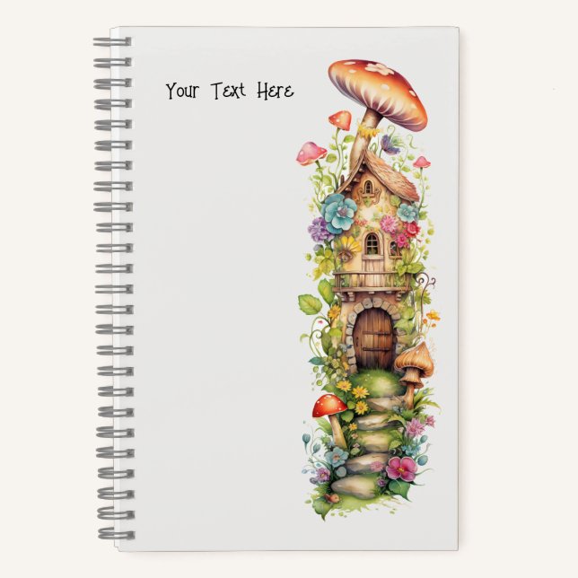 Cuaderno Flores de hongos en heces (Anverso)