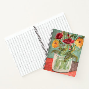 Cuaderno Flores de Jardín