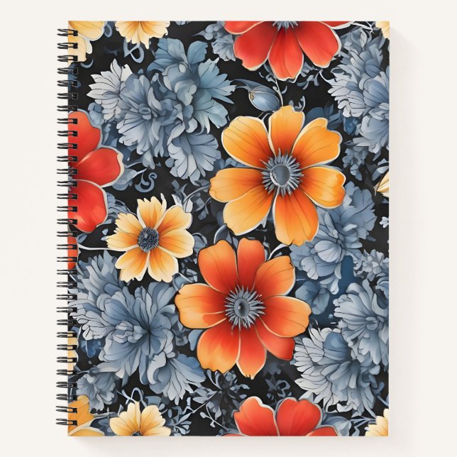 Cuaderno Flores de la Noche (Anverso)