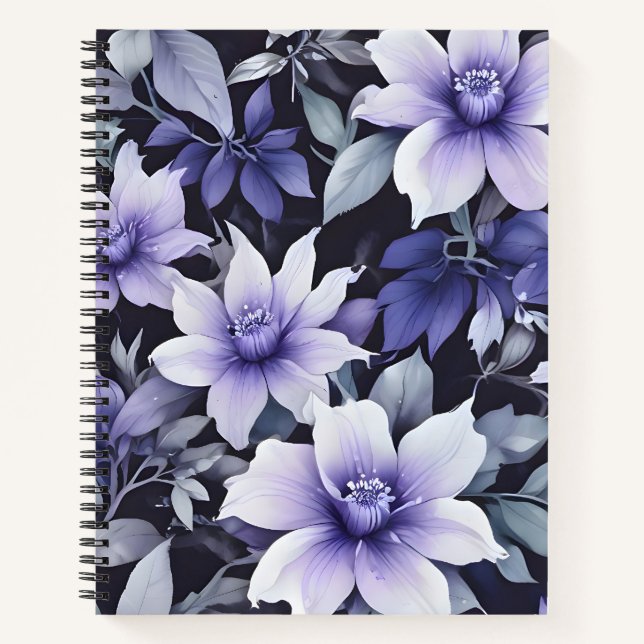Cuaderno Flores de la Noche (Anverso)