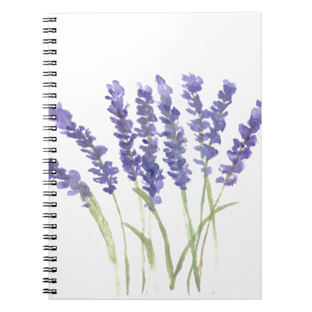 Cuaderno Flores de lavanda (Frente)