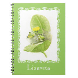 Cuaderno Flores de lirios