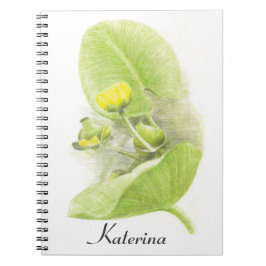 Cuaderno Flores de lirios