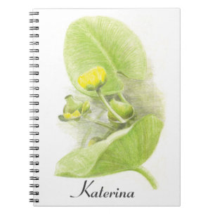 Cuaderno Flores de lirios