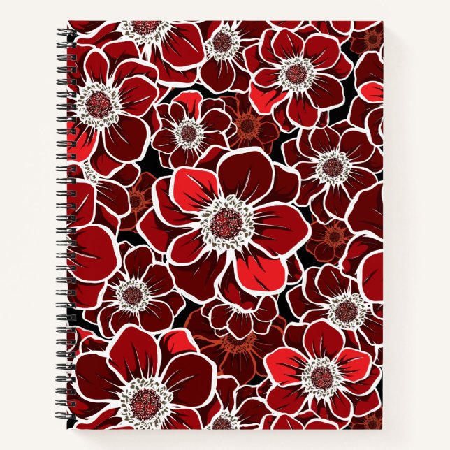 Cuaderno Flores de Mandala 4 (Anverso)