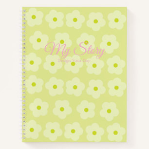 Cuaderno Flores de matiz blandas