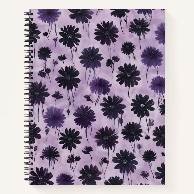 Cuaderno Flores de Medianoche (Anverso)