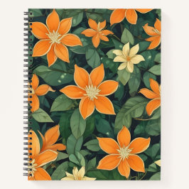 Cuaderno Flores de Naranja