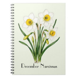 Cuaderno Flores de Narciso de Diciembre