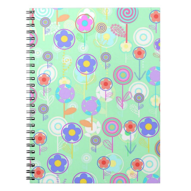 Cuaderno Flores de Overlayer (Frente)