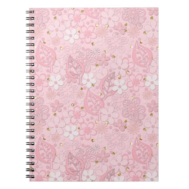Cuaderno Flores de papel (Frente)