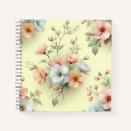 Cuaderno Flores de Pascua de primavera