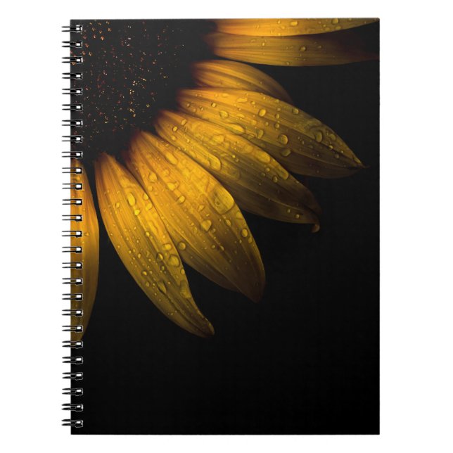 Cuaderno Flores de patio trasero 28 girasol (Frente)