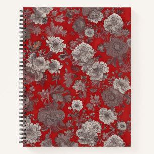 Cuaderno Flores de Plata