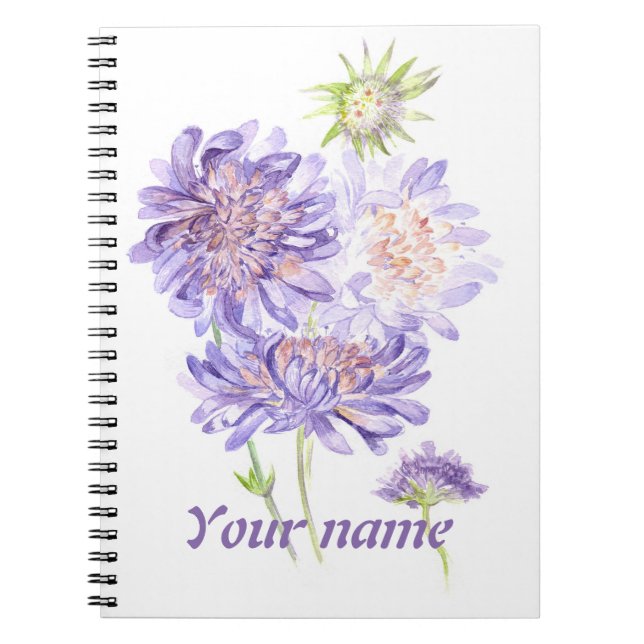 Cuaderno flores de pradera (Frente)