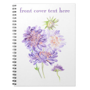 Cuaderno flores de pradera