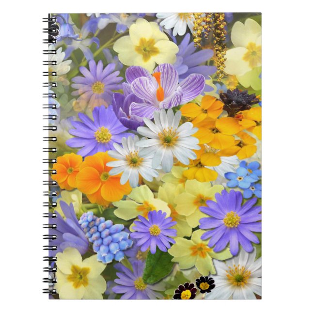 Cuaderno Flores de primavera (Frente)