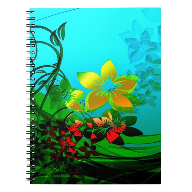 Cuaderno Flores de primavera (Frente)