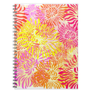 Cuaderno Flores de primavera coloridas