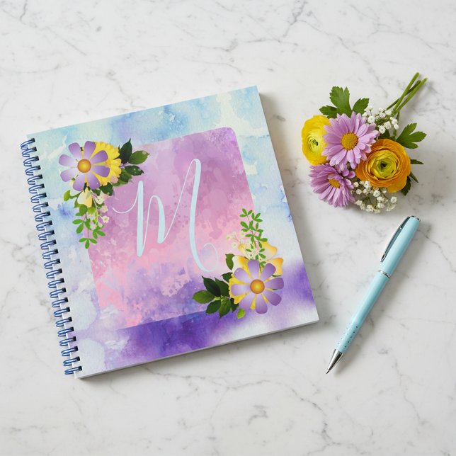 Cuaderno Flores de primavera hermosas y frescas (Subido por el creador)