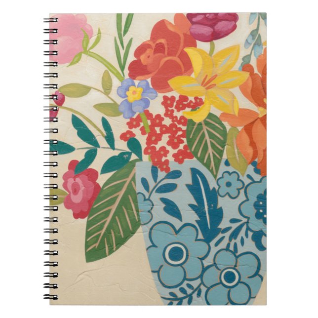 Cuaderno Flores de primavera I (Frente)