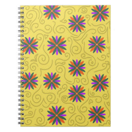Cuaderno Flores de primavera simples