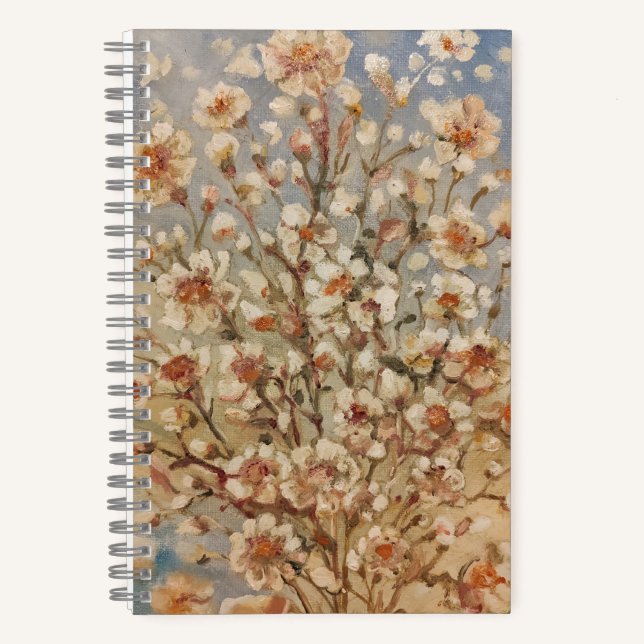 Cuaderno Flores de primavera vintage (Anverso)