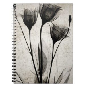 Cuaderno Flores de rayos X antiguas