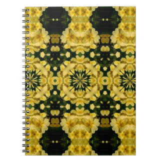 Cuaderno Flores de rosa amarilla resumen bloc de notas de a