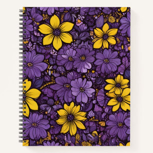 Cuaderno Flores de Sol y Violeta